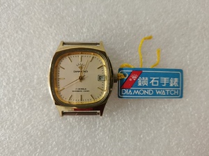 上海钻石手动机械表，古董表，表头无表带，全新老手表，走时准确