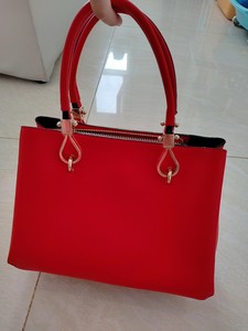 红色皮包包，结婚用婚包，品牌valenfrank，仅结婚当天