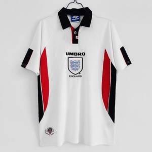 跨境电商代发，1998世界杯英格兰主经典复古球衣7号贝克汉姆