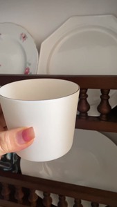 日本青木良太手作白瓷猪口杯 咖啡杯 茶杯