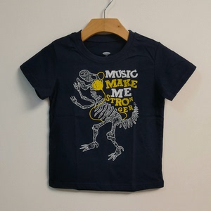 全新GAP/OLDNAVY正品男童纯棉恐龙图案短袖T恤