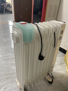 先峰室内加热器，电热油汀，九片.1600w.九成新。