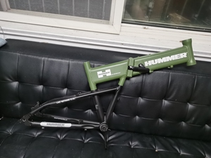 HUMMER悍马20寸自行车架 山地车 伞兵 官方正品，以前