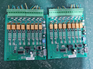 拆机 利达华信 128EQ/EII火灾报警主机 多线盘输出板