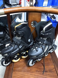 所罗门237专业滑冰鞋成人男女直排平花式轮滑旱冰溜冰鞋初学
