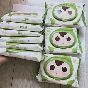 【旗舰店发货】顺顺儿韩国进口新生儿手口宝宝专用婴儿湿巾便携9