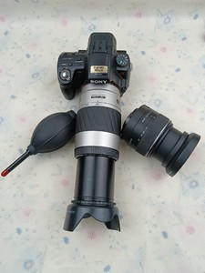 索尼旗舰单反相机a33双镜头套机，镜头带索尼18-55mm和