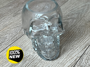 创意骷髅杯子 水晶玻璃杯子 超酷摆件 滴蜡 玩具