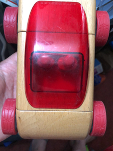 Automoblox玩具拼装车榉木木头车 八五新，正品，不是