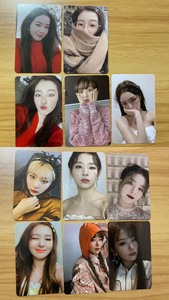 出 red velvet 专辑小卡 bb rbb pkb d