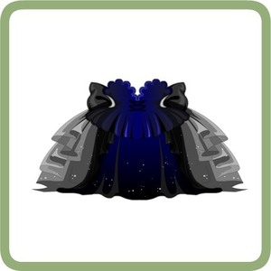 奥比岛✨水晶黑天鹅礼裙