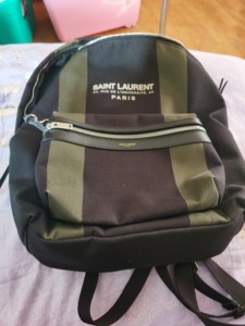 slp saint Laurent正品双肩包男士，近新成色，