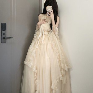 余生原创洛丽塔洋装维纳斯女神连衣裙仙气公主过生日成人小礼服裙