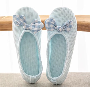 先锋港湾夏季月子鞋薄款软底包跟产妇产后春天静音孕妇女月子拖鞋