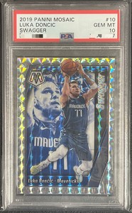 PSA10 2019 PANINI MOSAIC SWAGG