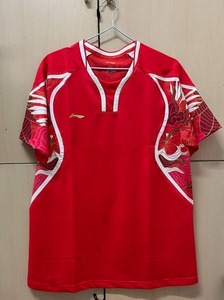 李宁里约奥运会大赛服，谌龙傅海峰夺冠同款，全新正品，白色部分