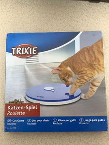 TRIXIE行动派宠物玩具小猫幼猫智力开发趣味逗猫益智轮盘赌