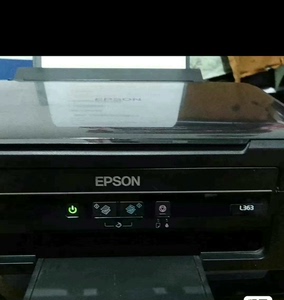 爱普生363打印机，打印2400多张，打印扫描复印一体机，成