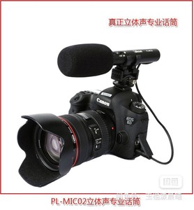 iSHOOT采访麦克风 型号PL-MIC02 录音话筒 单反