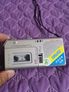 索尼M-740V小磁带录音机采访机怀旧收藏配件机包邮价格