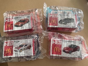 麦当劳 tomica 多米卡 玩具车模 丰田86 GTR 马