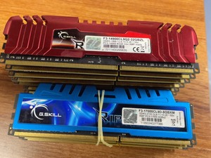 芝奇 DDR3 4G-1866 8条 。2133有2条单价2