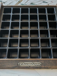 Dunlop邓禄普吉他拨片弹片收纳盒乐器配件收藏盒子