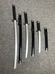 木质武士刃长中短三款拍摄道具玩具木刀