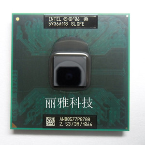 Intel 酷睿2双核 P8700 2.53G/3M/1066 笔记本CPU 正式版