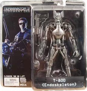 【孩仕宝】玩具模型 NECA Terminator2 终结者2 T800 机器骨架版