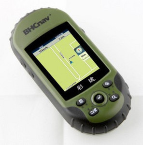 彩图N410正品行货 军绿色专业GPS手持机内置2G内存 全国详细地图