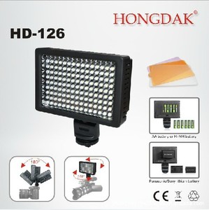 包邮HD-126 摄像灯 LED婚庆摄影灯 新闻单反人像视频补光灯 包邮