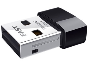 迅捷 FW150US USB无线网卡 150M  台式机 wifi接收器