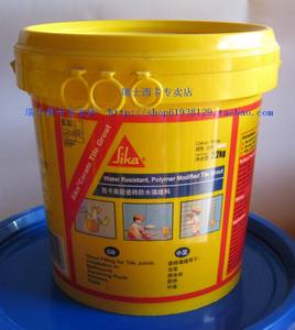 瑞士西卡防水材料瓷砖填缝料精装优质防水勾缝剂填缝剂2.2KG/桶