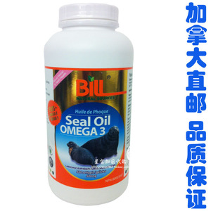 UNCLE BILL 加拿大康加美海豹油500粒 标叔 北美销量超过BEC