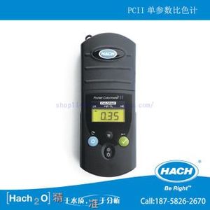 哈希HACH PCII单参数水质分析仪余氯总氯氨氮臭氧氟化物 二氧化氯