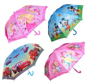儿童雨伞迪士尼儿童雨伞芭比伞KT雨伞自动伞公主伞米奇伞男女孩