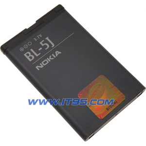 诺基亚5236 5802XM C3 5230 3020 X1-00 BL-5J原装手机电池