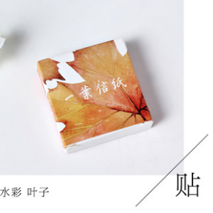 信的恋人 盒装贴纸套装 《一叶信纸》中国古风40张入