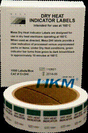 干热灭菌指示标签CI-DHI 1000片/卷美国SGM