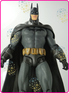 正版DC 正义联盟 漫画版 蝙蝠侠 可动模型 人偶 摆设 散货 手办