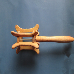 潍坊风筝 传统放飞器材 风筝木转轮 木拐子 手握轮风筝配件包邮