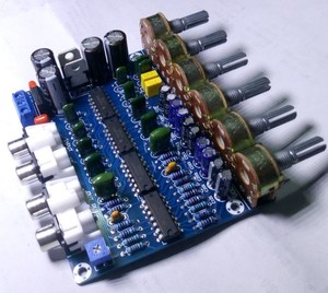 HIFI发烧级前置 功放前级 音调板 专业级双声道音源处理 成品板