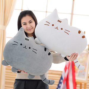 大号喵星人猫咪靠垫抱枕 创意猫猫毛绒玩具公仔玩偶 男女生日礼物