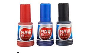 Baoke/宝克 170 白板笔墨水 （36ML/瓶）黑蓝红 宝克