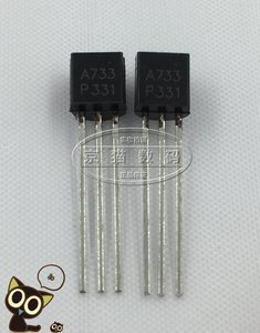 (10个）三极管A733  2SA733   TO-92 直插 PNP型 小功率晶体管
