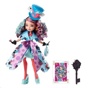 代购美国正品怪物高中仙境的玛德琳帽匠疯帽子的洋娃娃芭比娃娃