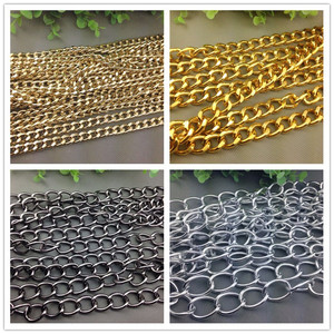 铝链配件各种铝链链条配件 金属链条配件  饰品链条配饰品diy配件