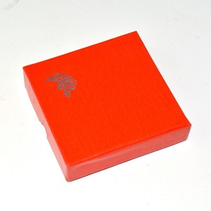 高档纸质手镯盒 大红色一支花 礼品盒 佛珠项链手链 首饰盒 批发