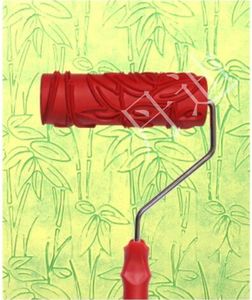 竹叶8寸肌理压花滚筒硅藻泥造型工具艺术漆滚艺术涂料工具2025T